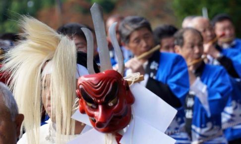 畝山神社、秋の大祭